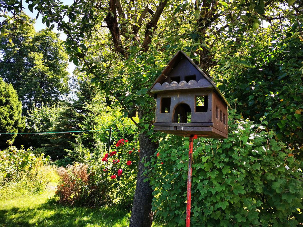 Das Vogelfutterhaus